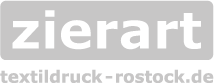 LOGO Zierart - Textildruck Rostock